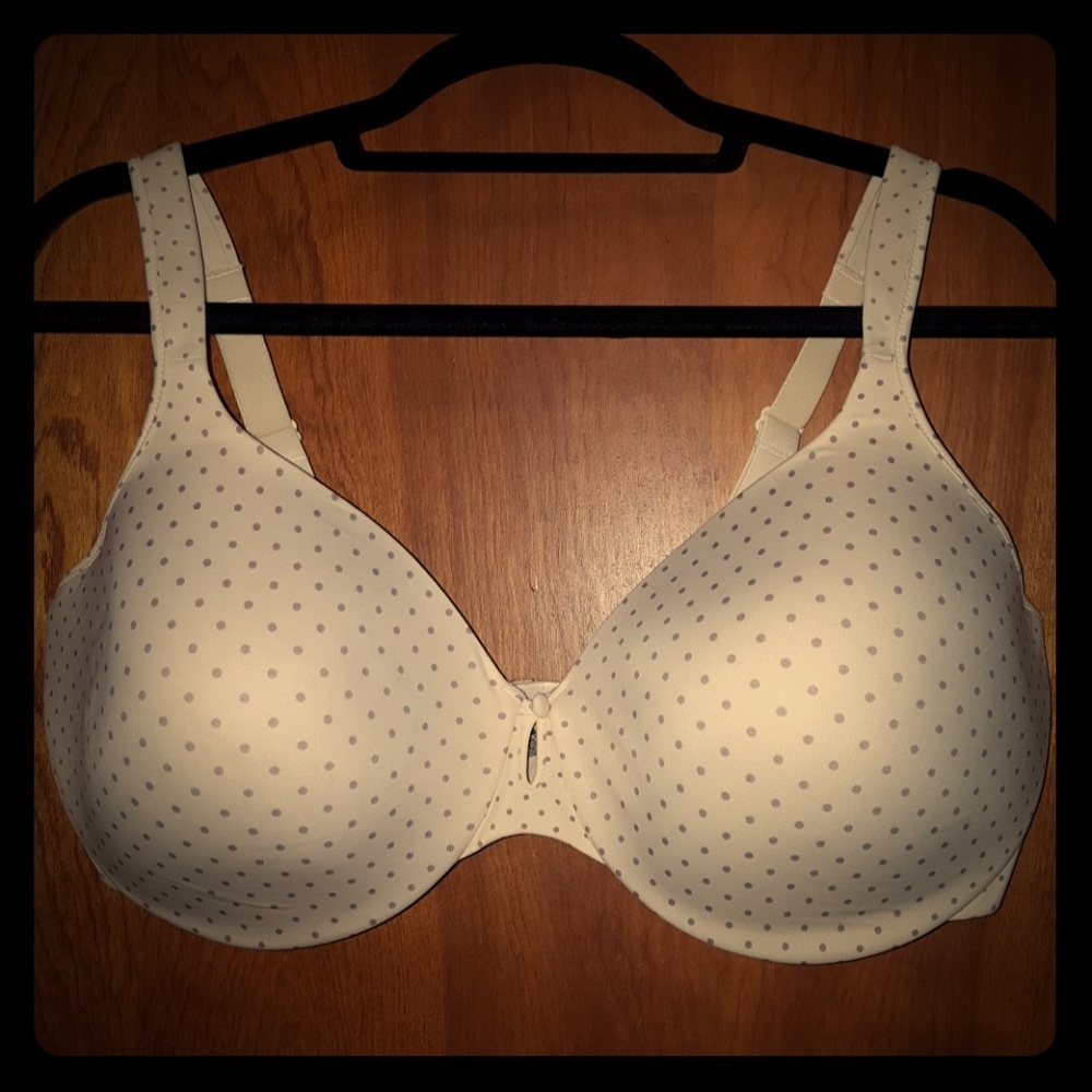 Cream bra